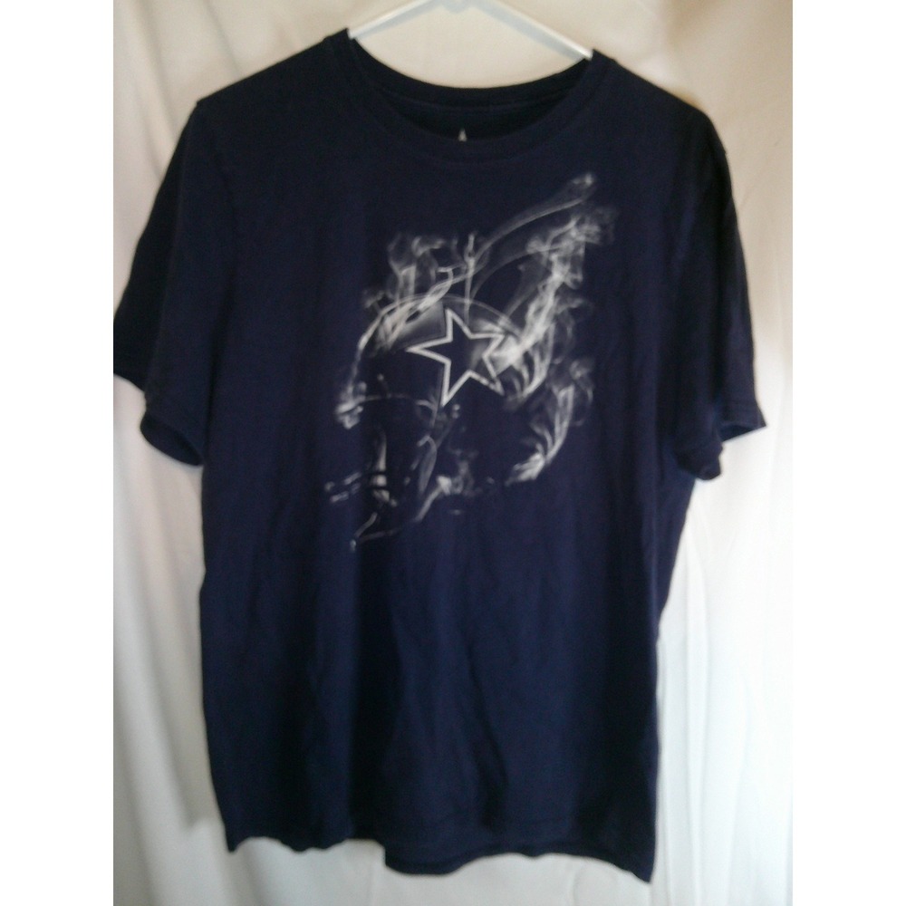 Dallas Cowboys Authentic‎ T-Shirt Graphic Print NFL Football Navy M
